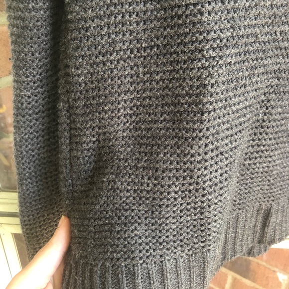 Forever 21 Charcoal Cable-Knit Sweater - Picture 2 of 4